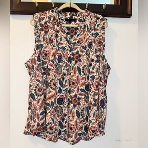 Jane + Delancey Ladies Sleeveless Blouse Size 2X